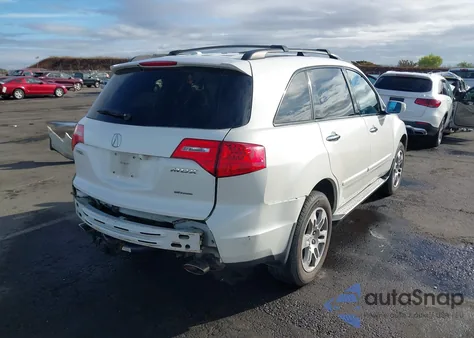 2009 Acura Mdx Technology Package from USA, damaged, VIN 2HNYD28679H517536